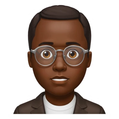 diddy with GLASSES sticker