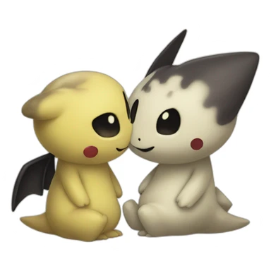 Pokemon Mimikyu kiss sticker