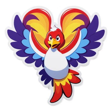 I’m the twister underneath your wings sticker