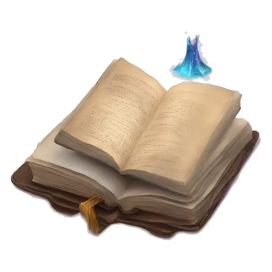 Magical book  sticker