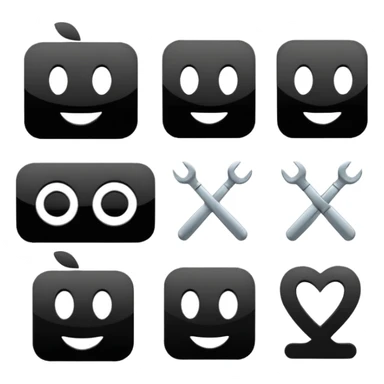 german symbole sticker