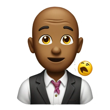 emoji blowing a kiss sticker