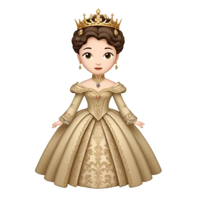 Character in Fairy Tale Beauty and Beast: Wardrobe Lady sticker