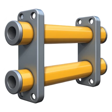 I-beam steel for construction sticker