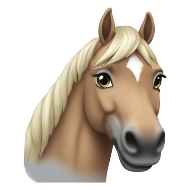 Schimmel Pferd sticker