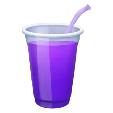 Lean cup purple liquid sticker