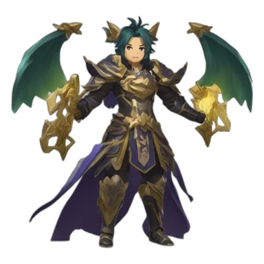 zhongli-morax-genshin impact sticker