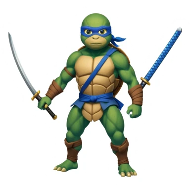 Ninja turtle Leonardo full pic sticker