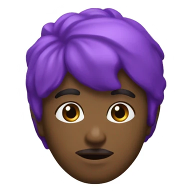 Bouliste clah royale violet sticker