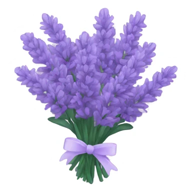 Lavender bouquet  sticker