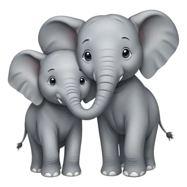 Cute Elephants sticker