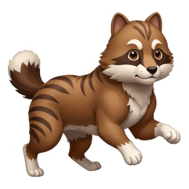 fast aggressive running animal emoju sticker