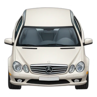 Voiture Mercedes sticker