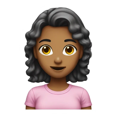 Girl saying thats whats up sticker