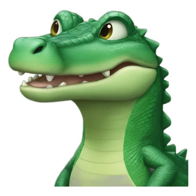 Zizi de alligator sticker