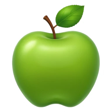 Símbolo manzanita de iPhone súper realista  sticker