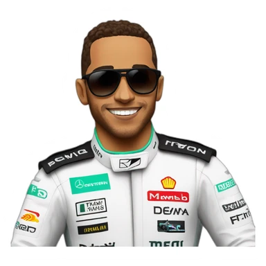 lewis-hamilton-f1-racing-mercedes-pilot-profile sticker