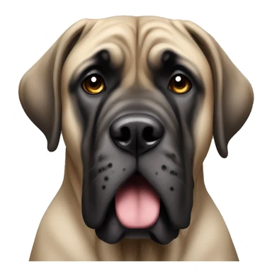 English Mastiff dog sticker