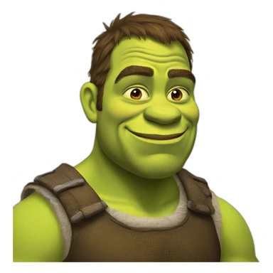 Liberal shrek sticker