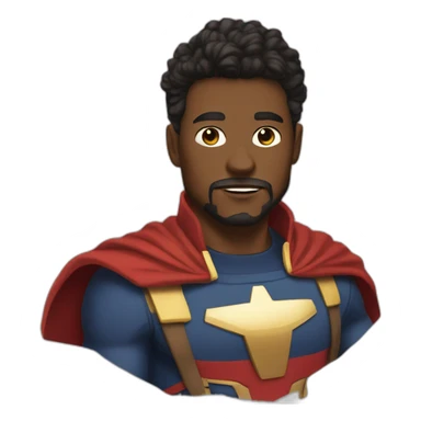 Imapctful Hero Marvel sticker