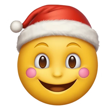 emoji happy face christmas mood sticker