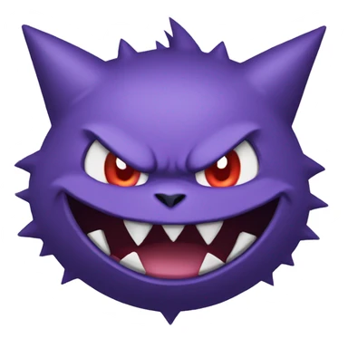 Gengar pokemon sticker
