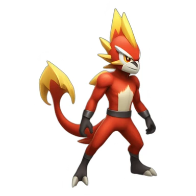 Blaziken sticker