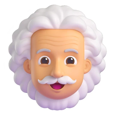einstein emoji sticker