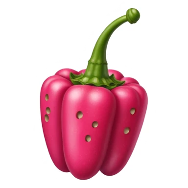 bright pink pepper scent sticker
