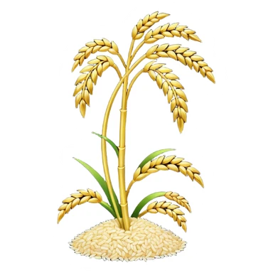 rice stalk sticker