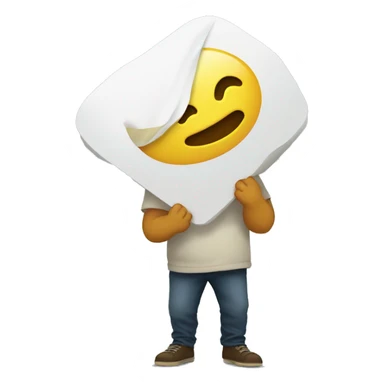 blob holding a sign that says DAMMIT DAN sticker