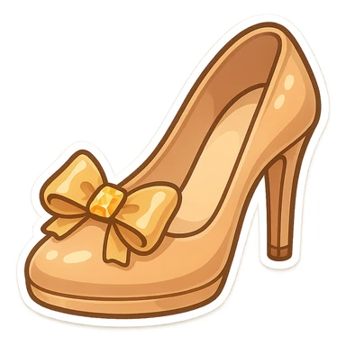 Luxury women’s shoes sticker
