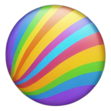 flash colored like rainbow sticker