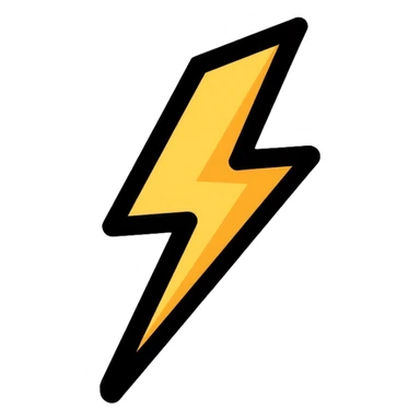 lightning bolt sticker