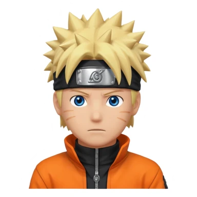 Naruto Kurama com Aura Laranja sticker