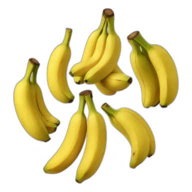 dancing bunch of bananas sticker