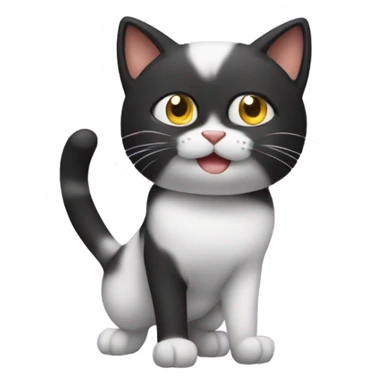Twerking cat sticker