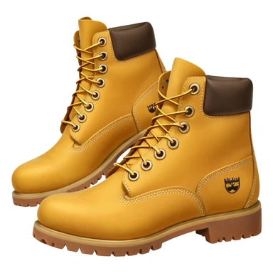 Сделай пару ботинок Timberland в классической расцветке sticker
