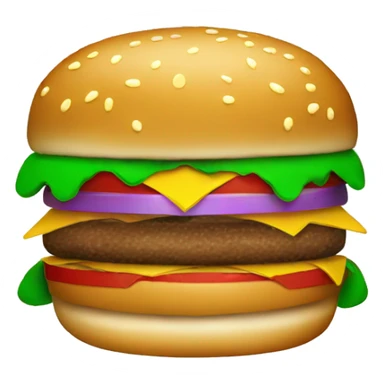 christmas burgers sticker