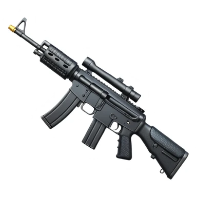 M16 service carbine rifle sticker