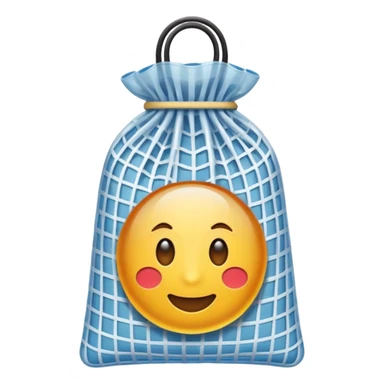 net bag,  mesh storage bag sticker
