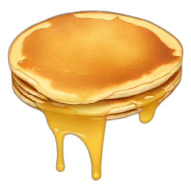 Pancake sur une poêle sticker