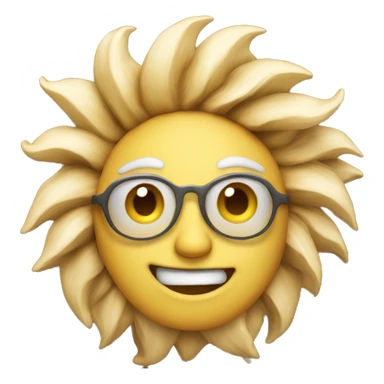 the sun realistic  sticker