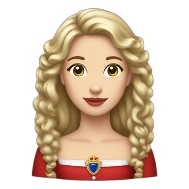 reine angleterre sticker