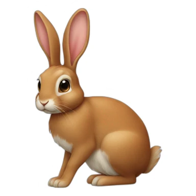 rabbits sticker
