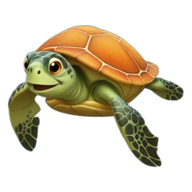 nemo TURTLE  sticker