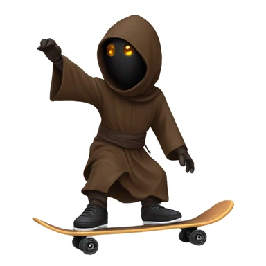 Jawa doing a kickflip sticker