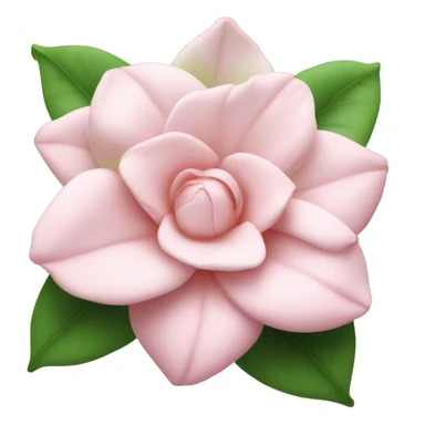 Light pink gardenia detailed sticker