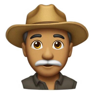 oscarito pelirojo cuba sticker