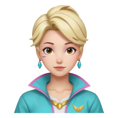 𝗍𝖾𝖾𝗇𝖺𝗀𝖾 𝗆𝖾𝗋𝖼𝗒 𝖿𝗋𝗈𝗆 𝗈verwatch, 𝗋𝖾𝗅𝖺𝗑𝖾𝖽 𝖼𝖺𝗌𝗎𝖺𝗅 𝟪𝟢'𝗌 𝗐𝖾𝖺𝗋, 𝖻𝗋𝗂𝗀𝗁𝗍 𝗉𝖺𝗌𝗍𝖾𝗅 𝗉𝗂𝗇𝗄 𝖺𝗇𝖽 𝗍𝖾𝖺𝗅  sticker